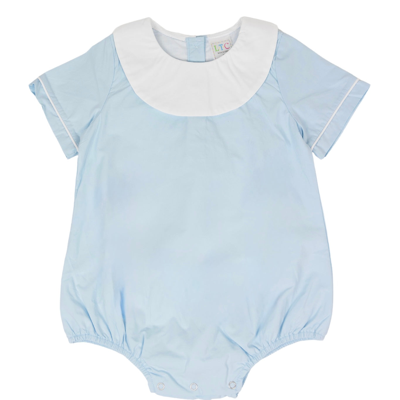 Unisex Short Sleeve Bishop Bubble