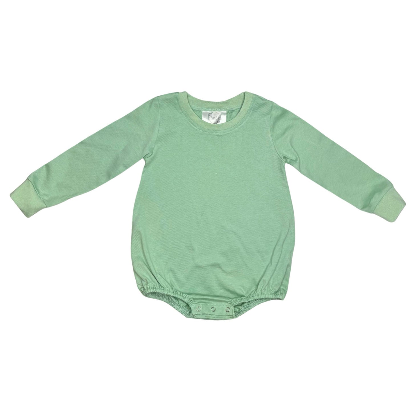 Threaded Cotton Boy Long Sleeve Bubble 100% Cotton