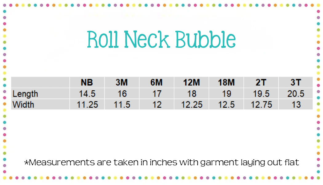 Girls Long Sleeve Roll Neck Ruffle Bubble