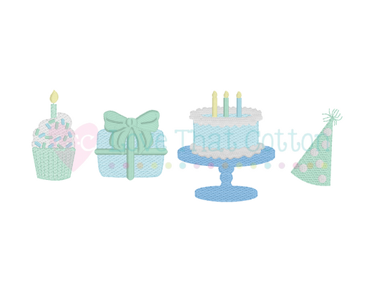 It's My Birthday BOY Sketch Minis
