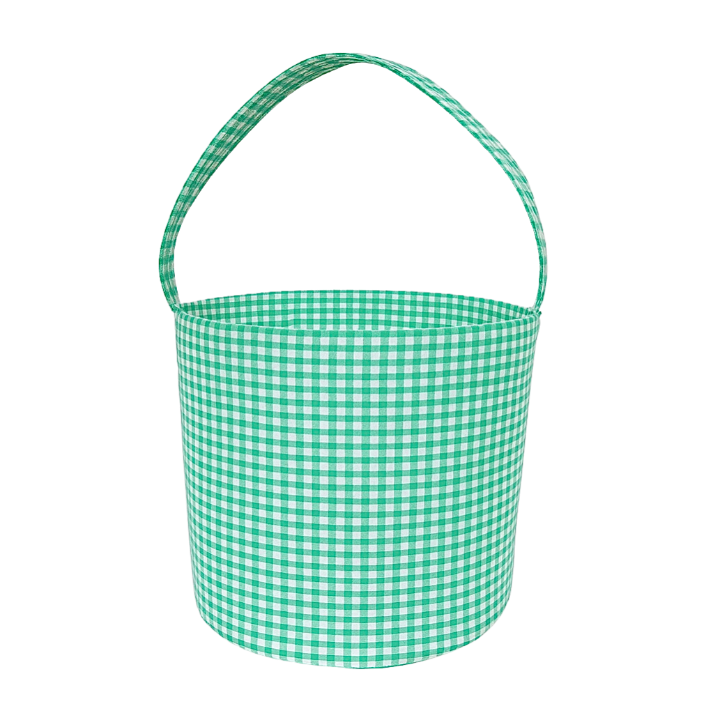 Gingham/Seersucker Bucket Bag