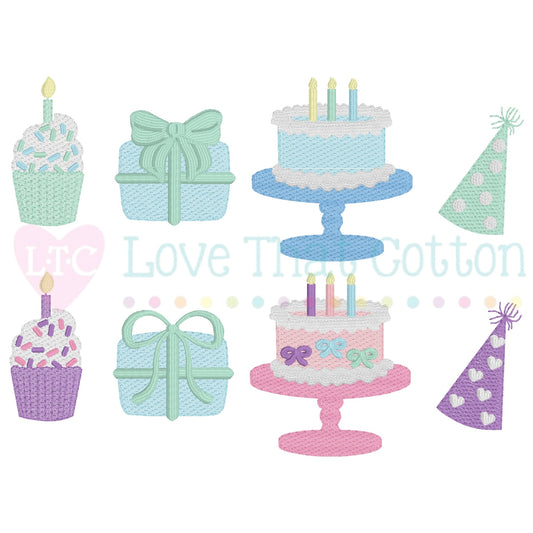 It's My Birthday Sketch Minis