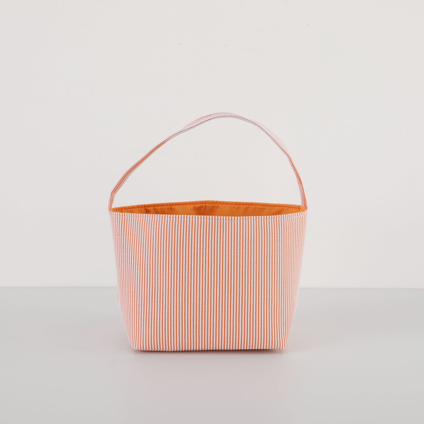 Gingham/Seersucker Bucket Bag
