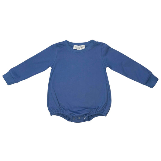 Threaded Cotton Boy Long Sleeve Bubble 100% Cotton
