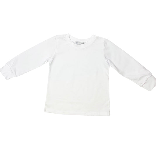 Threaded Cotton Boy Long Sleeve Shirt 100% Cotton