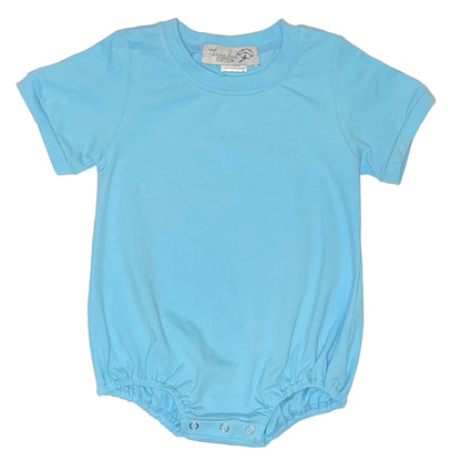 Threaded Cotton Boy Short Sleeve Bubble 95% Cotton