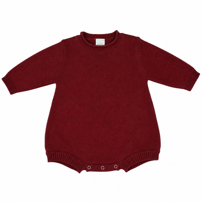 Unisex Long Sleeve Roll Neck Bubble Sweater