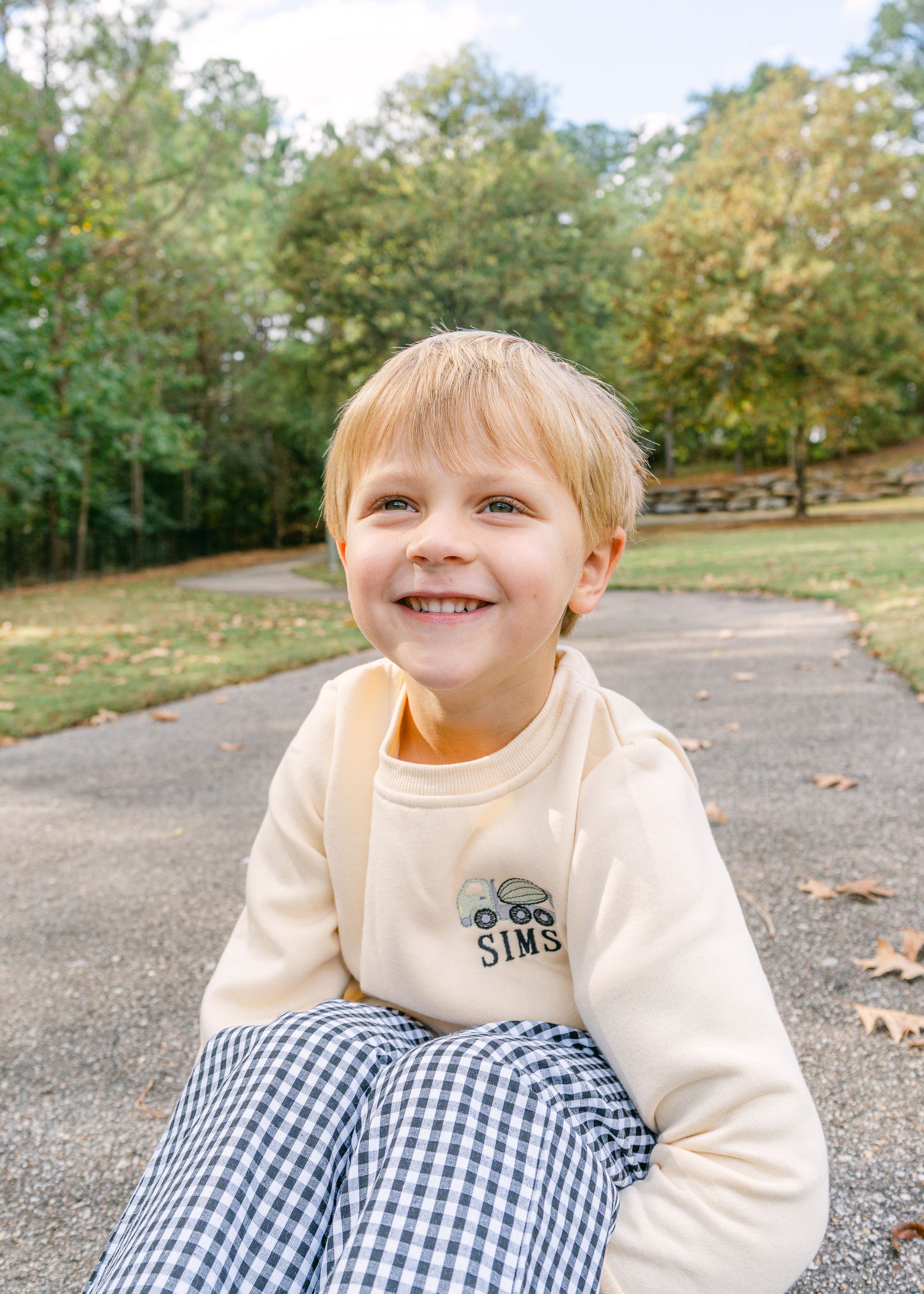 NEW Length Round Neck Sweatshirt