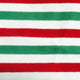 Red Green and White  Stripe