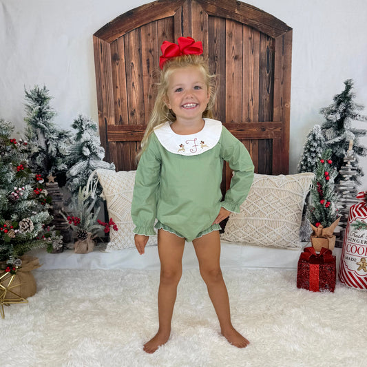 Girls Long Sleeve Bishop Bubble