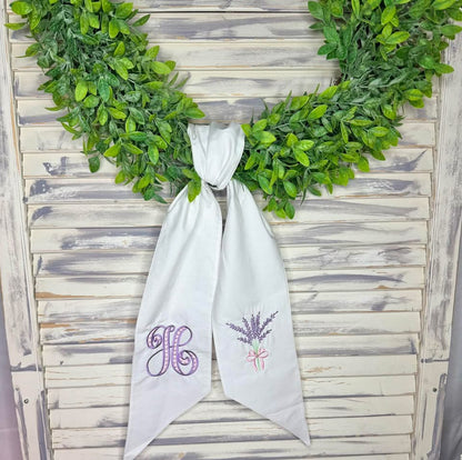 Wreath Sash