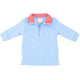 Baby Blue with Red Gingham
