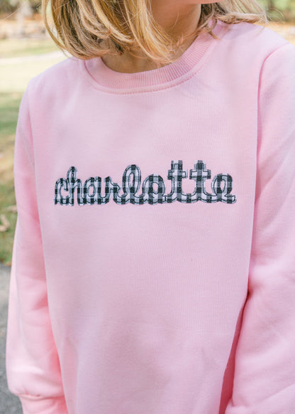 NEW Length Round Neck Sweatshirt