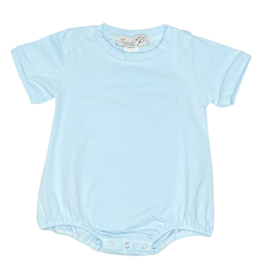 Threaded Cotton Boy Short Sleeve Bubble 95% Cotton