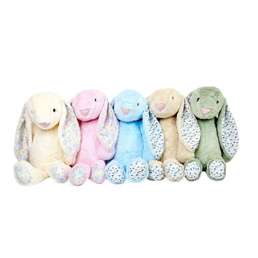 16" Plush Bunny w/Fabric Ears