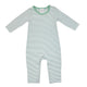 Dark Sage/White Microstripe