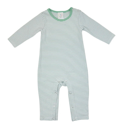 Boys Long Romper (Solids&Microstripe)
