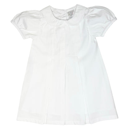 Pleated Peter Pan Collar Dress