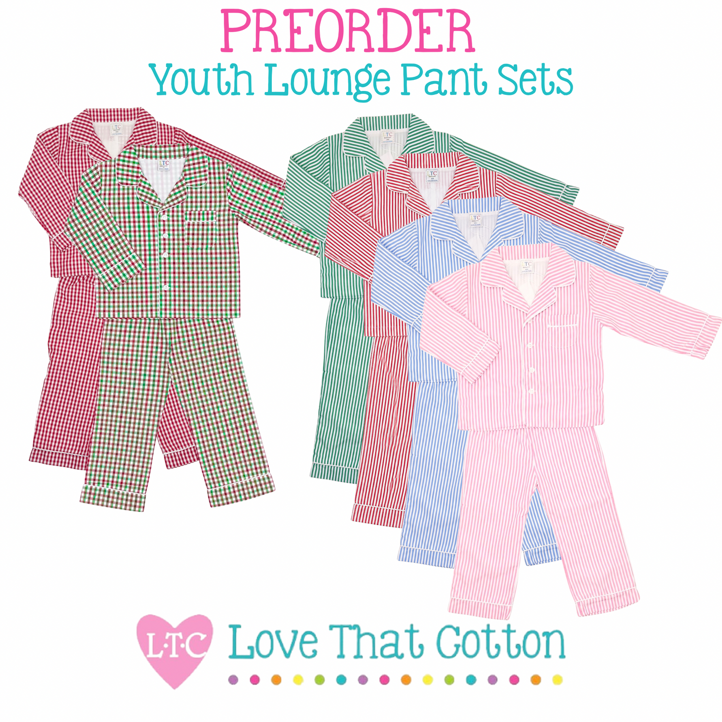 PREORDER END JULY 2026 Youth Lounge Pant Set
