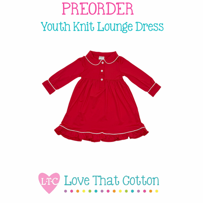 PREORDER END JULY 2026 Knit Youth Lounge Dress