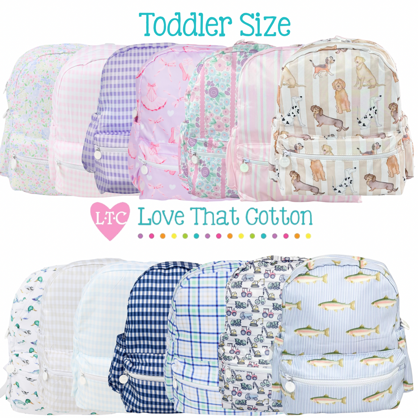 Nylon Backpack (Toddler Size)