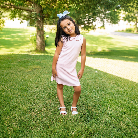 Girls Peter Pan Collar Tennis Dress