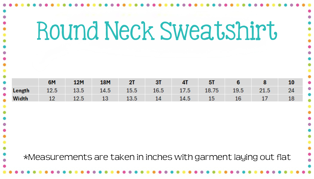 NEW Length Round Neck Sweatshirt