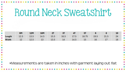NEW Length Round Neck Sweatshirt