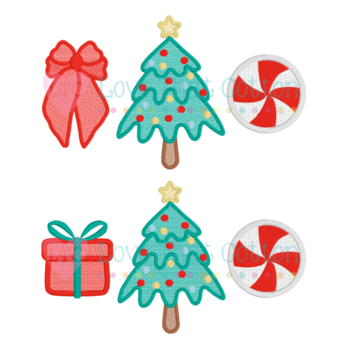 Whimsical Christmas Trio Sketch