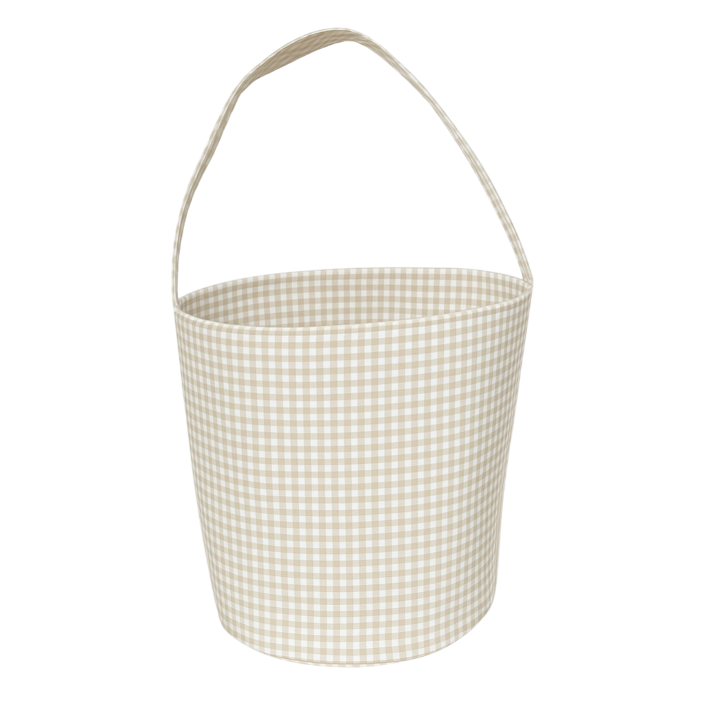 Gingham/Seersucker Bucket Bag