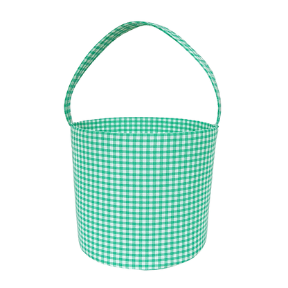 Gingham/Seersucker Bucket Bag