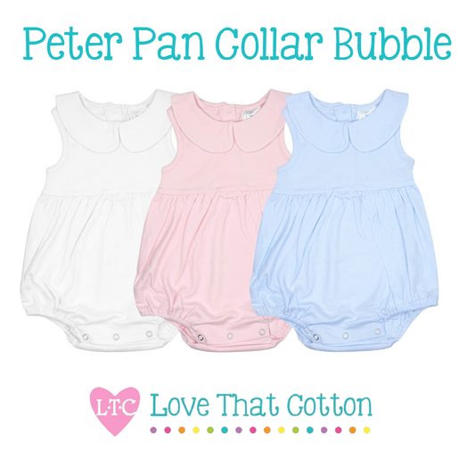 Unisex Peter Pan Collar Bubble