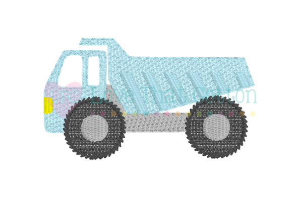 Dump Truck Sketch Mini