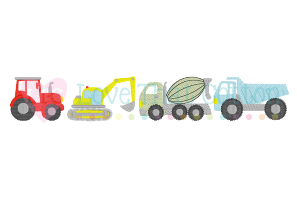 Construction Trucks Minis