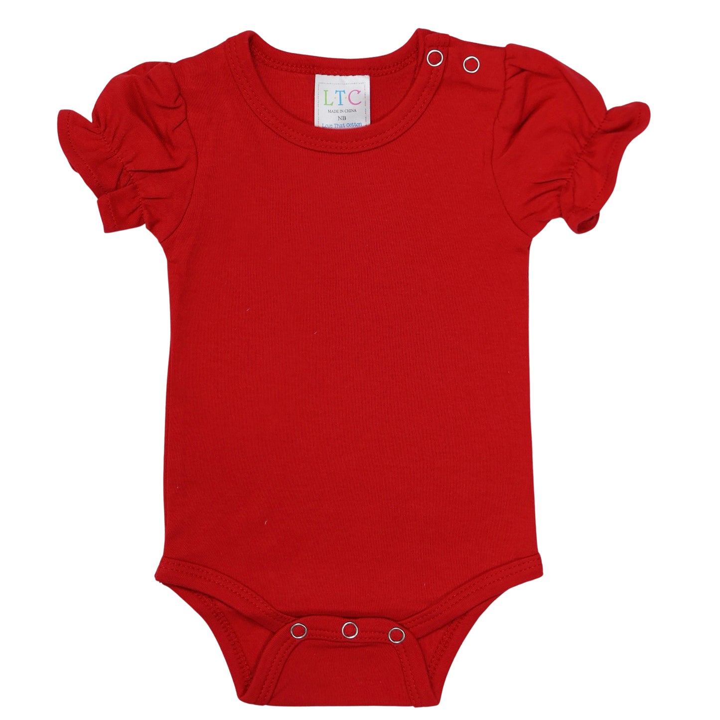 Girls Short Sleeve Bodysuit