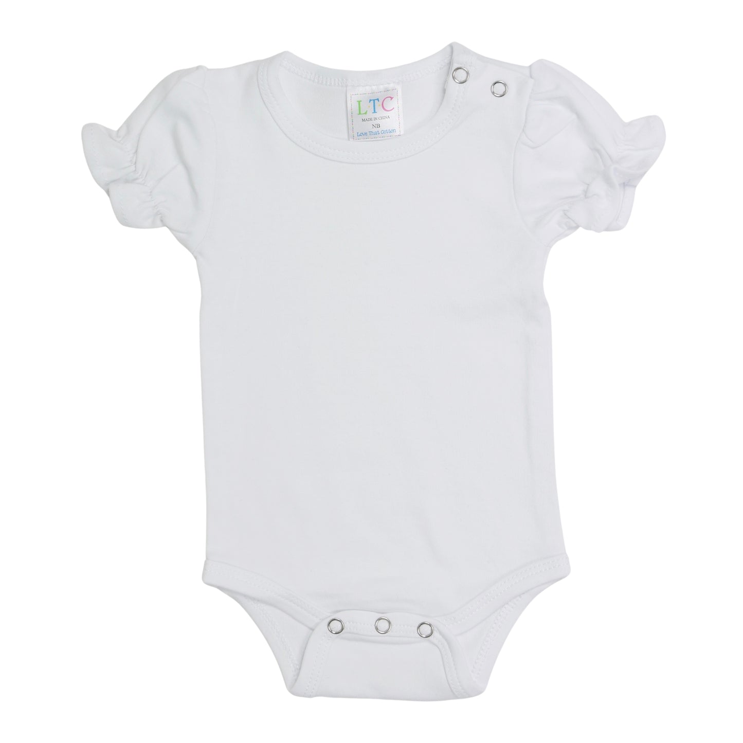 Girls Short Sleeve Bodysuit