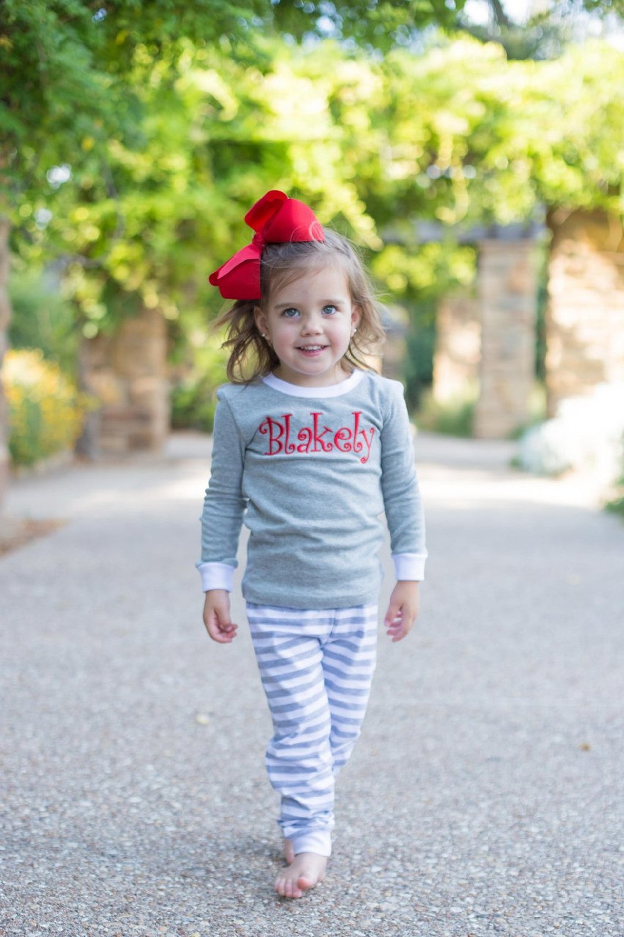 Unisex Christmas Jammies (Stripes)