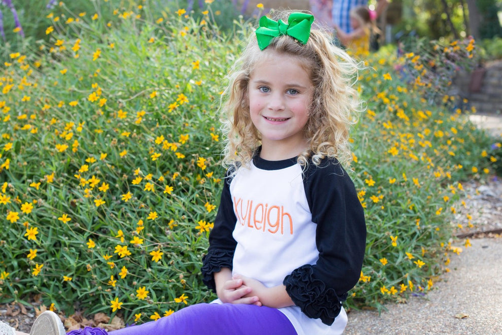 Ruffle Raglan Shirt 2 – Love That Cotton