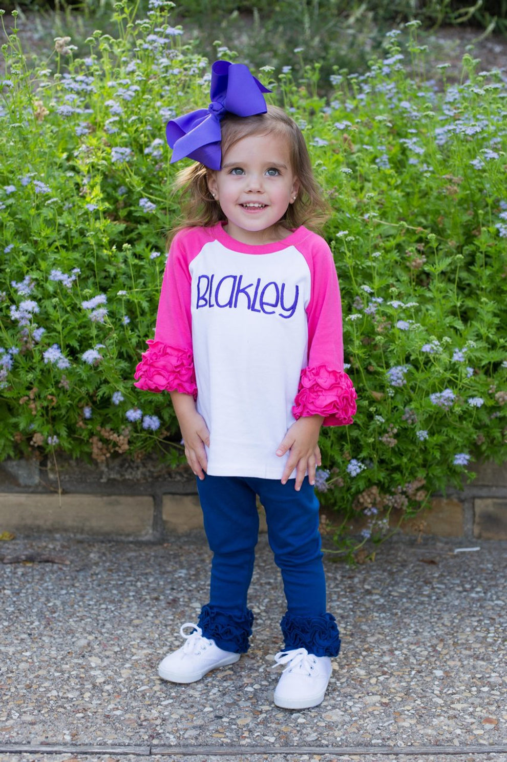 Ruffle Raglan Shirt 1 – Love That Cotton