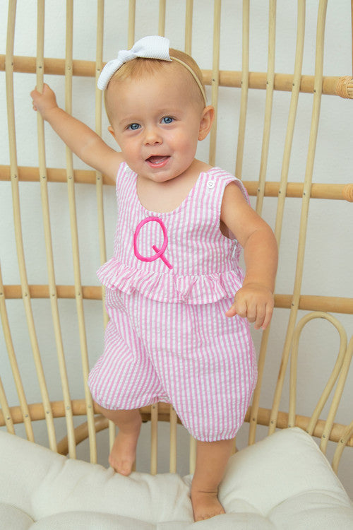 Girls Ruffle Romper – Love That Cotton