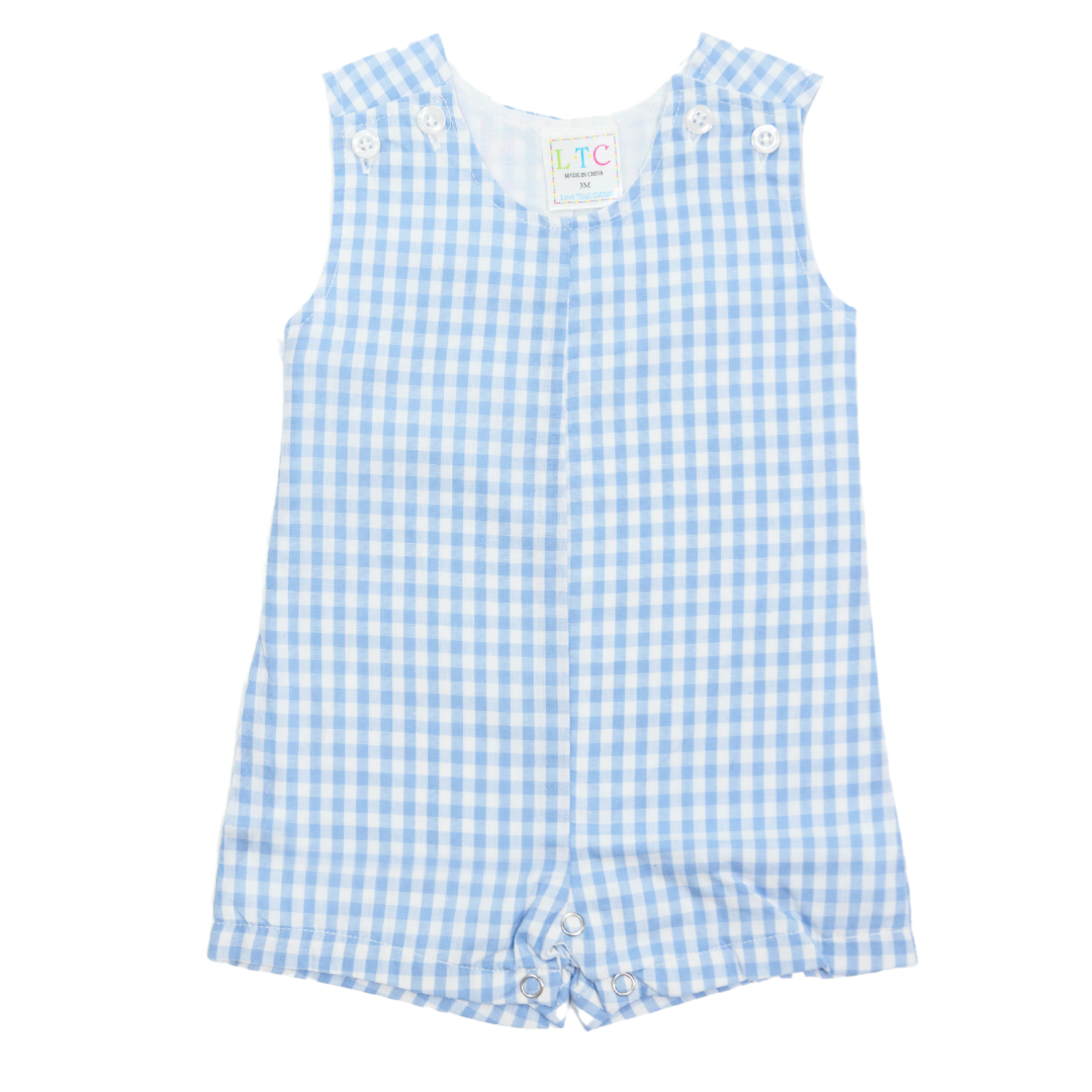 Boys Gingham Jon Jon