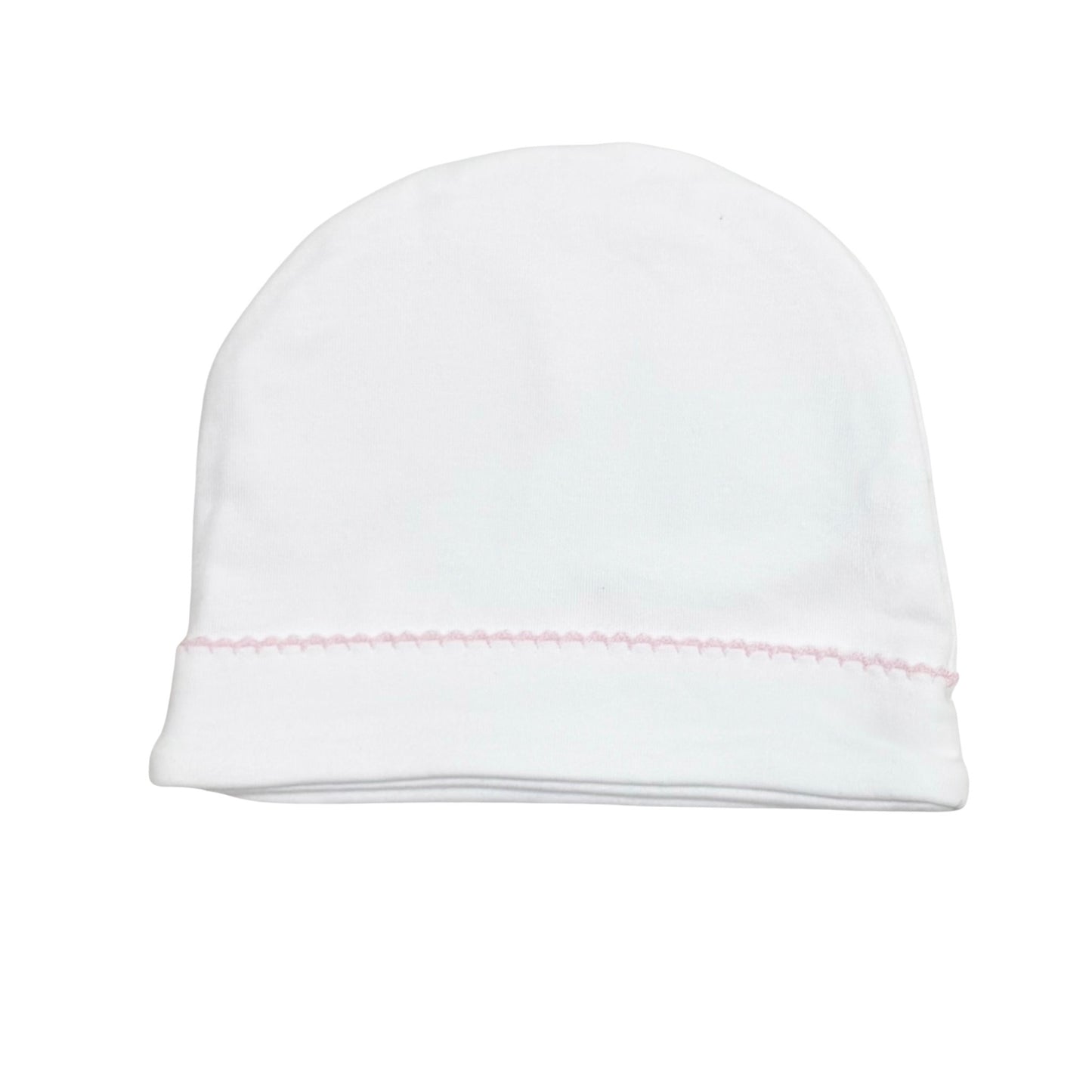 Baby Hat w/ Crochet Trim