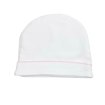 Baby Hat w/ Crochet Trim