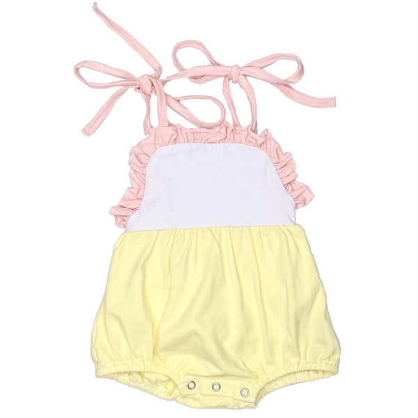 Fiore Ruffle Sleeve Sunsuit