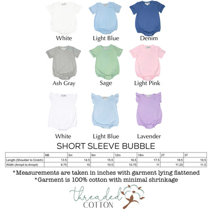 Boy Short Sleeve Bubble SUBLIMATION