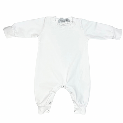 Boy Long Sleeve Romper (95% Cotton)