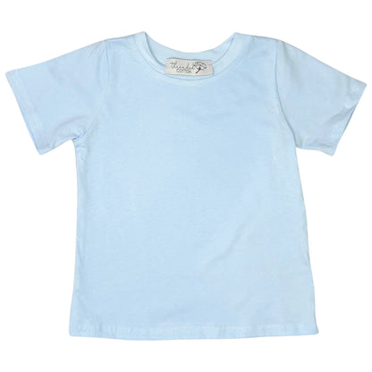 Threaded Cotton Boy Short Sleeve Shirt 100% Cotton